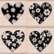 Patterned Hearts by Hero Arts