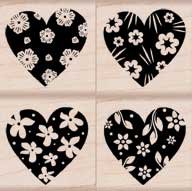 Patterned Hearts by Hero Arts