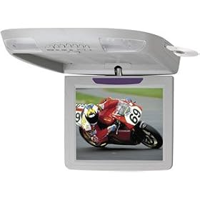 SOUNDSTORM S10.4CG 10.4- Inch FLIP-DOWN TFT MONITOR WITH BUILT-IN DVD PLAYER (GRAY) by Soundstorm