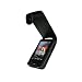 Black Genuine Leather Case Cover for Sony Walkman OLED Touch Screen X Series NWZ-X1000, NWZ-X1050, NWZ-X1060, NWZ-X1051, NWZ-X1061 + Belt-Clip
