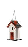 Le Petit Chalet LPC - 1002RWB Small Finch Bird Feeder - Red, Whi...
