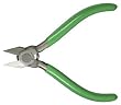 Xcelite S424NJS 4" Relieved Head Diagonal Cutter with Green Cushion Grips
