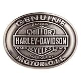 Harley-Davidson� Mens Motor Oil Belt Buckle--NEW for 2009. Sculpted and engraved graphics.... by Harley-Davidson�