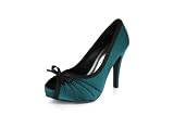 ERIN-302, Peep Toe Platform Pumps