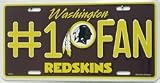 Washington Redskins License Plate