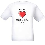 I Love Bellingham, WA T-Shirt