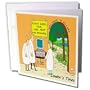 Londons Times Religion Heaven Hell Cartoons - Username And Password Please - Greeting Cards-12 Greeting Cards with envelopes