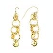 Gold Plated Brass Earrings, Weight: 15.00gm