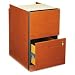 HON 10502J 10500/10700 Series Box/File Pedastal Shell, Unfinished Top, Henna Cherry