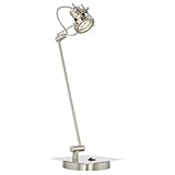 Polished Steel Spot Desk Lamp