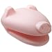 Cooks Corner Silicone Pot Holder, Pink Pig