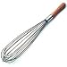 Standard 18" French Whip with Wooden Handle (13-0559)