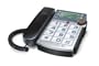 Jwin Jtp551Blk Dual Caller Id Phone With 2.4 Ghz Wireless Emergency Remote (Black)