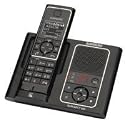 Audioline SLIM DECT 580 Strahlungsarmes DECT-/GAP-Telefon mit integriertem Anrufbeantworter