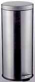 Wesco 103 634-47 Tretabfallsammler oval Edelstahl matt