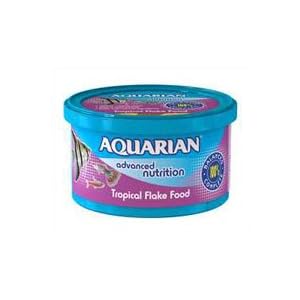 Aquarian Tropical Fish Flake Food (Pot Size: 50g)