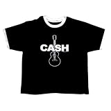 Johnny Cash - Guitar Toddler Ringer T-Shirt