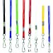 Assorted Color Pack Of 12 Lanyards with Swivel Hooks (Four Colors Per Pack)