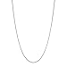 Men's Thin 2mm Curb Chain Necklace Made From 316l Stainless Steel - Choose From 18in - 40in