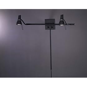 George Kovacs Second Marriage Dual Light Plug-In Wall Lamp