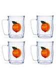 Tervis Tumblers - Fruit - Peach - 17 oz Mugs - set of 4 - B000Z4M3S8