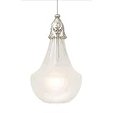 IMAGE OF Victorian Track Pendant in Frost System / Finish / Bulb Type: Monorail / Satin Nickel / Halogen