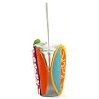 Surfboard SURF BEACH bathroom TOILET BRUSH holder NEW