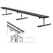 Jugs Perm Bench w/o Back-Powder Coat 15feet