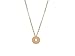 Isola & Co Compass Necklace, Graduation Present, Gift, (Gold-Plated-Base)