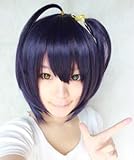 【高品質耐熱ウィッグ】 リボン付き♪ 中二病でも恋がしたい 小鳥遊 六花 コスプレ ウィッグ 【ネット・スタンド付き】たかなし りっか