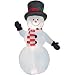 4 Ft. - Gemmy Christmas Airblown Inflatable - Waving Snowman