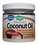 Nature's Way EfaGold. Organic, Pure Extra Virgin Coconut Oil, 32-Ounce Tub