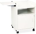 Safco 8927GR Economy Mobile Computer/Projector Stand, 19-1/2w x 20-1/2d x 30h, Gray