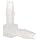 Value Plastics Natural Polypropylene Tube Fitting, Barbed 90 Degree Elbow, Tube ID