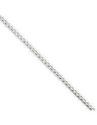2mm, Sterling Silver, Square Curb Chain, 18 inch