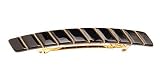 L. Erickson Chain Wrapped 7cm Barrette