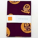 注染てぬぐい『COTONONE』 ≪いつも≫　月とふくろう COT-4035