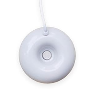 【クリックで詳細表示】小型 ドーナツ型USB加湿器 ホワイト RU-D03W