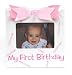Girl's My First Birthday! Ceramic Photo Frame by Mud Pie