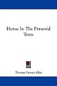 Horus In The Pyramid Texts