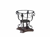 Powell Venetian Hills Dining Pedestal (Glass Top sold separately)