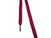 Rose red Flat Laces For Boots And Shoes (Pair), Shoelace