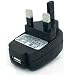 UK Mains Travel Charger to fit any USB device