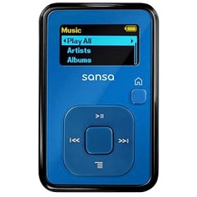 Clip Plus 4 GB MP3 Player (Blue)