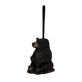 Black Bear Toilet Bowl Holder