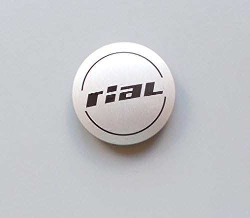 1X RIAL N32S SILVER CAR ALLOY WHEEL CENTER CAP 64mm