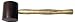 Classic 16 Oz Leather Mallet for Woodworking, Jewelry, Gunsmithing