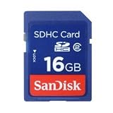 SanDisk 16GB SD HC memory card - (SDSDB-016G, bulk packaging)