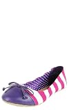 Koni Allover Lace Loafer Flats FUCHSIA WHITE