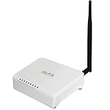 Alfa AIP-W505 802.11n/b/g Wireless Broadband Router and Access Point with 4 LAN ports - Wireless-N WiFi WISP, Bridge, AP Router - Advanced Security Futures and Supports URL and Keyword Filtering